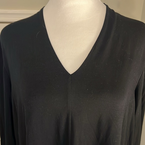 Eileen Fisher Tensel long sleeve shirt L - Picture 2 of 5